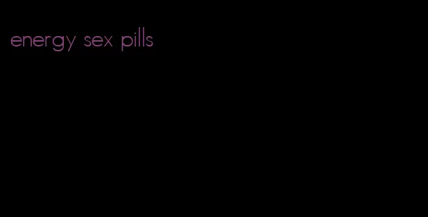 energy sex pills