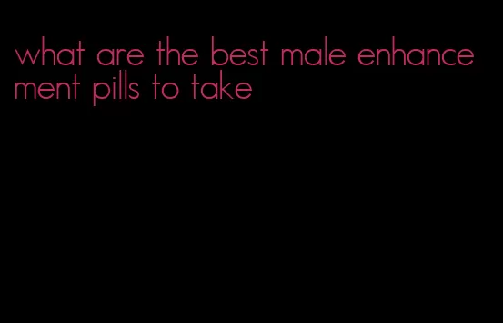 what are the best male enhancement pills to take
