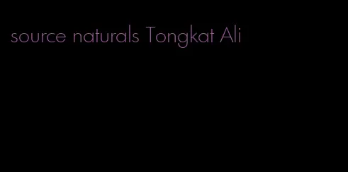 source naturals Tongkat Ali