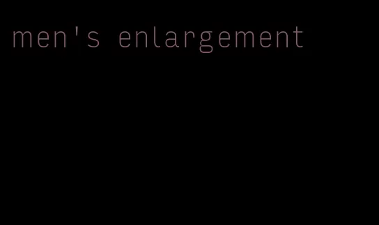men's enlargement
