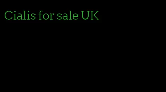Cialis for sale UK