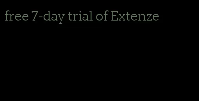 free 7-day trial of Extenze