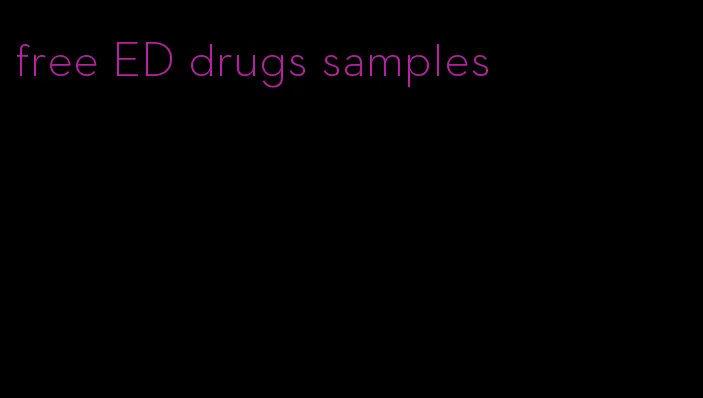 free ED drugs samples