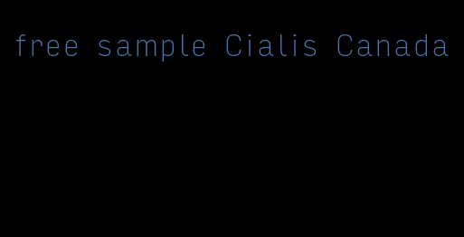 free sample Cialis Canada