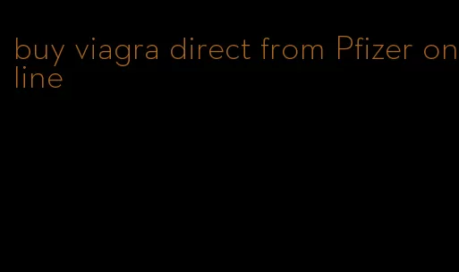 buy viagra direct from Pfizer online