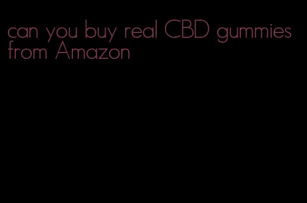 can you buy real CBD gummies from Amazon