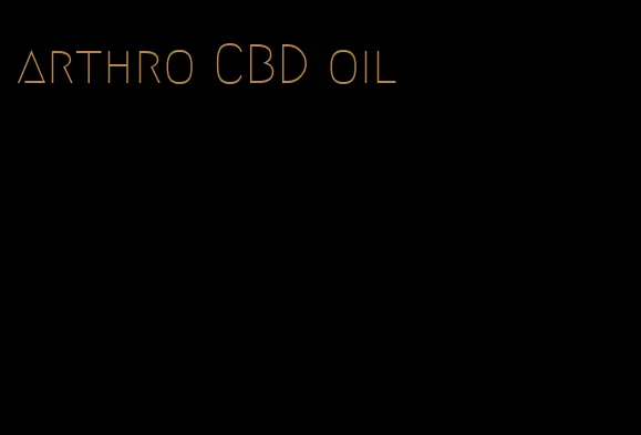 arthro CBD oil