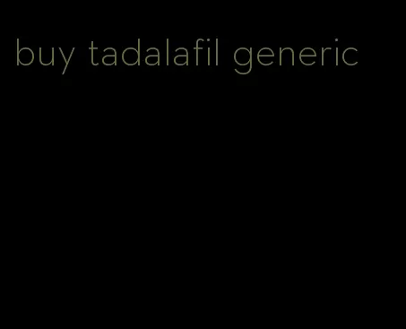 buy tadalafil generic