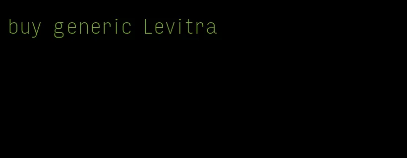 buy generic Levitra