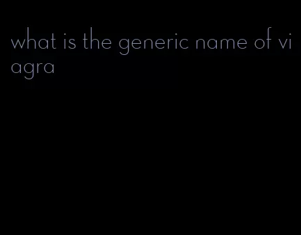 what is the generic name of viagra