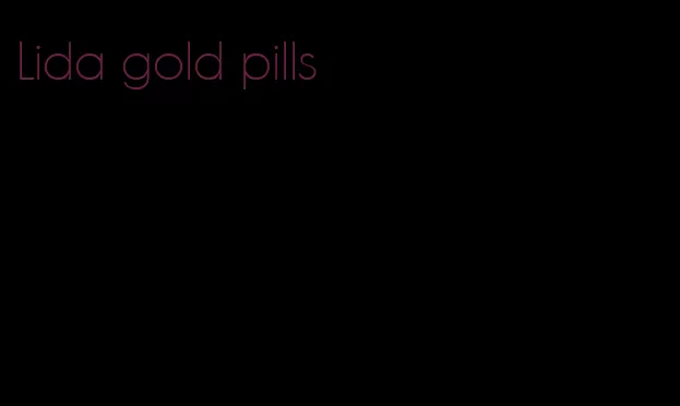 Lida gold pills