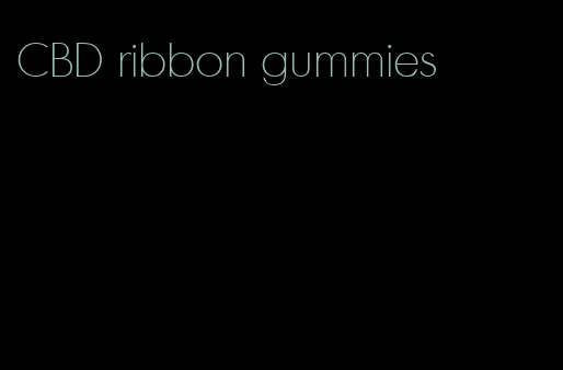 CBD ribbon gummies
