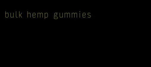bulk hemp gummies