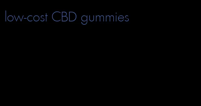 low-cost CBD gummies