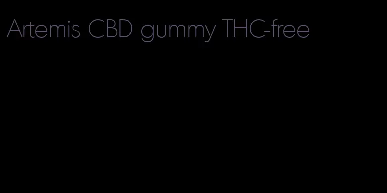 Artemis CBD gummy THC-free