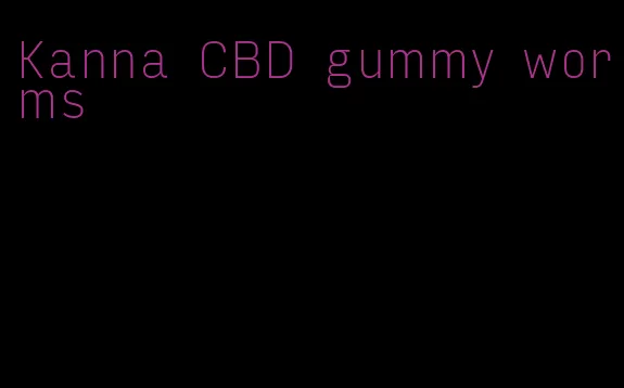 Kanna CBD gummy worms