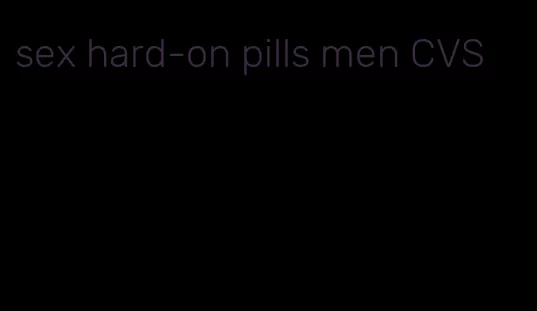 sex hard-on pills men CVS