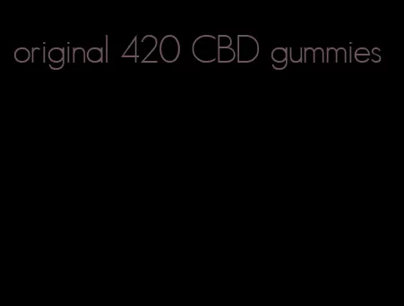 original 420 CBD gummies