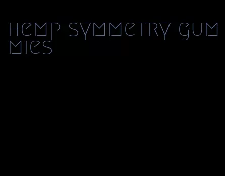 hemp symmetry gummies