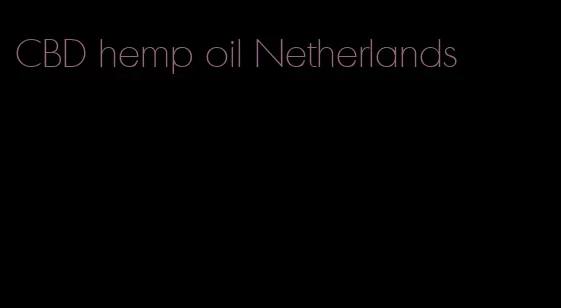 CBD hemp oil Netherlands