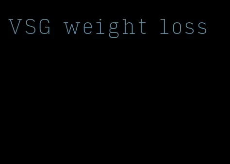 VSG weight loss
