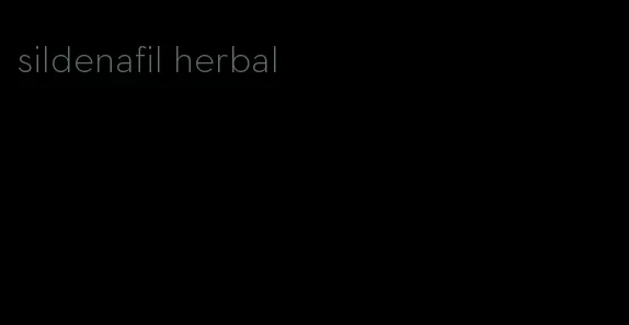 sildenafil herbal