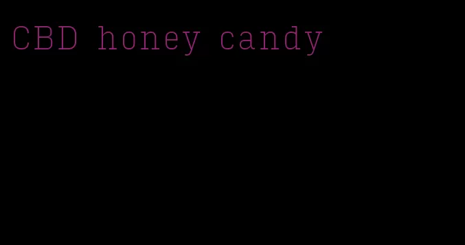 CBD honey candy
