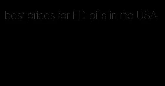 best prices for ED pills in the USA