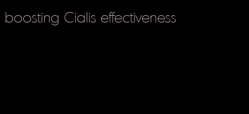 boosting Cialis effectiveness