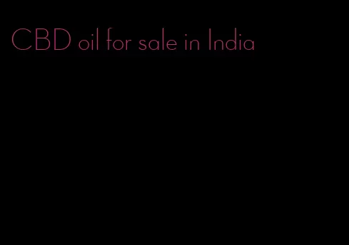 CBD oil for sale in India
