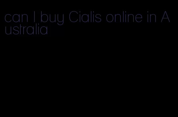 can I buy Cialis online in Australia