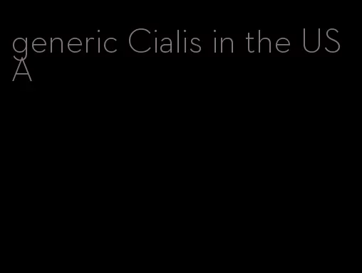 generic Cialis in the USA