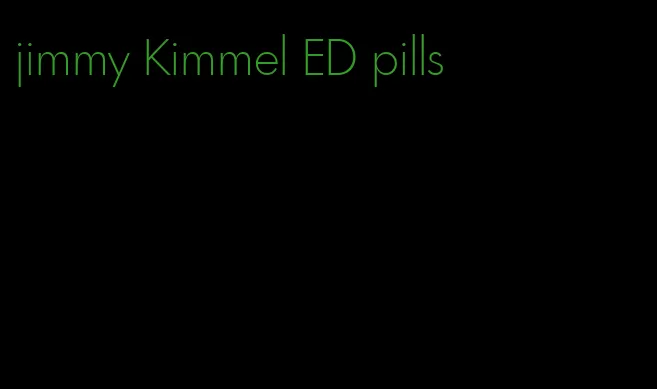 jimmy Kimmel ED pills