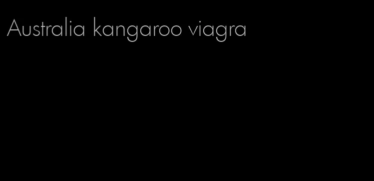 Australia kangaroo viagra
