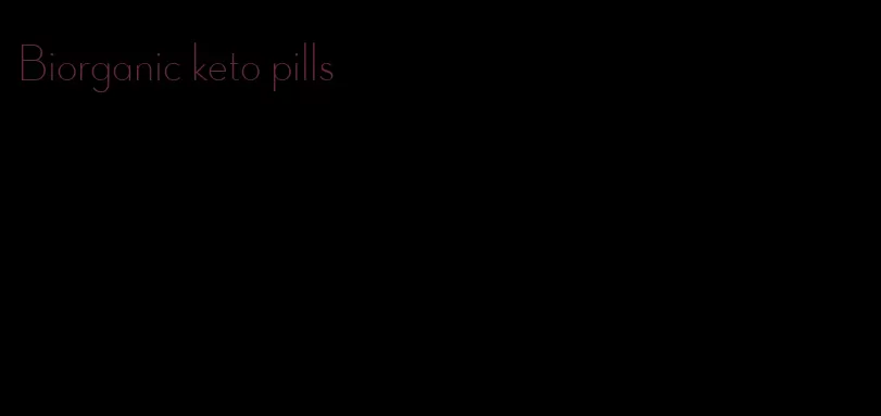 Biorganic keto pills