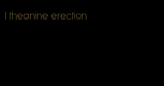 l theanine erection