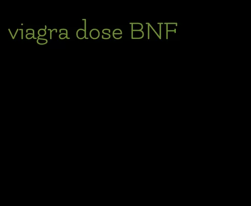 viagra dose BNF