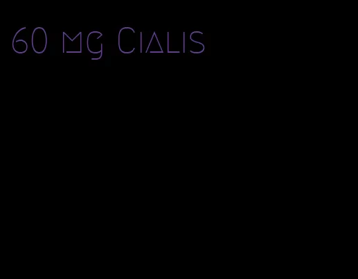 60 mg Cialis
