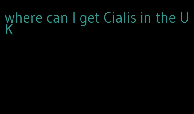 where can I get Cialis in the UK