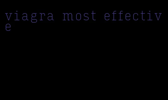 viagra most effective