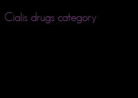 Cialis drugs category