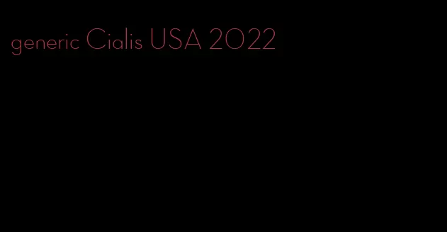 generic Cialis USA 2022