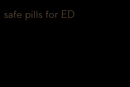 safe pills for ED