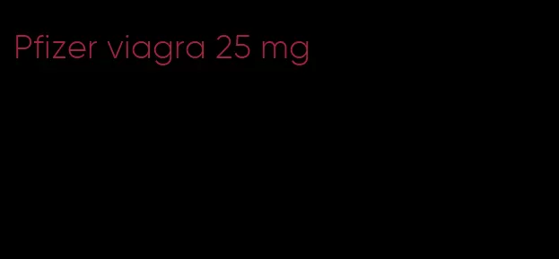 Pfizer viagra 25 mg