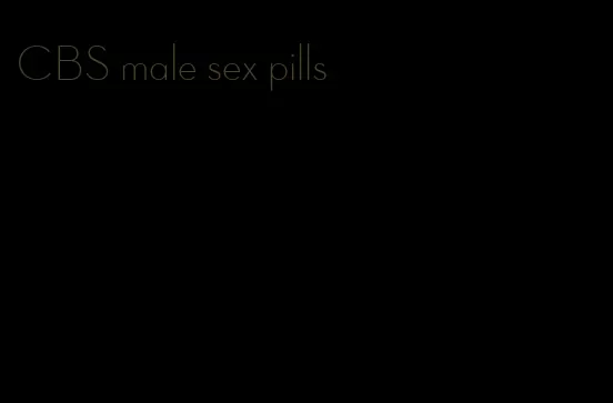CBS male sex pills