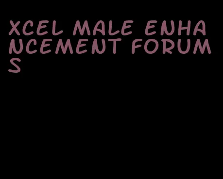 Xcel male enhancement forums