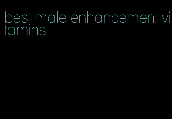 best male enhancement vitamins