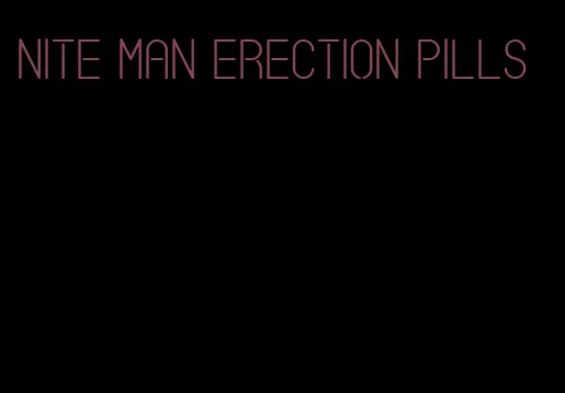 nite man erection pills