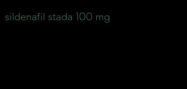 sildenafil stada 100 mg