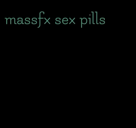 massfx sex pills